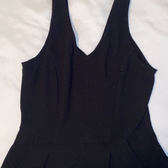 Black Romper with Gold Zipper - Picture 4 of 5